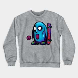 Bluee Crewneck Sweatshirt